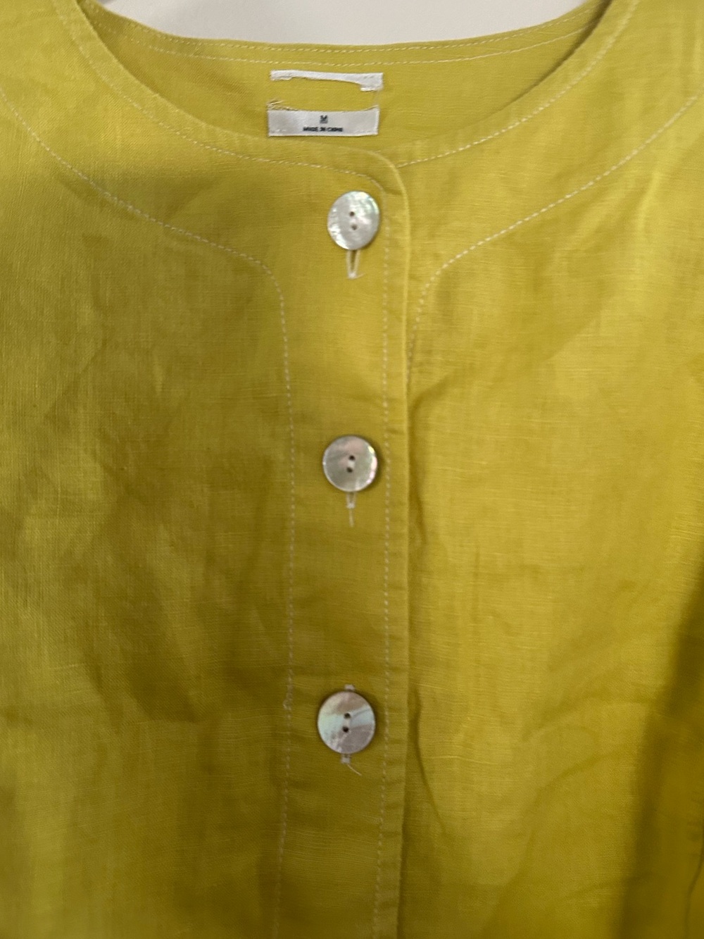 Wilfre Le fou Alban Cropped Blouse - Picture 6 of 6